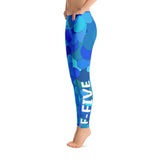 Blue Multi Color F-FIVE Leggings