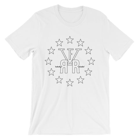 F-FIVE Stars and Logo Graphic Tee for Men