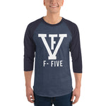 FV F-FIVE 3/4 sleeve raglan shirt