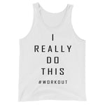 I Really Do This #WorkOut Graphic Tank Top for Men