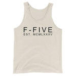 F-FIVE EST. MCMLXXXV Graphic Tank Top for Men