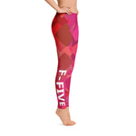 Pink Multi Color F-FIVE Leggings